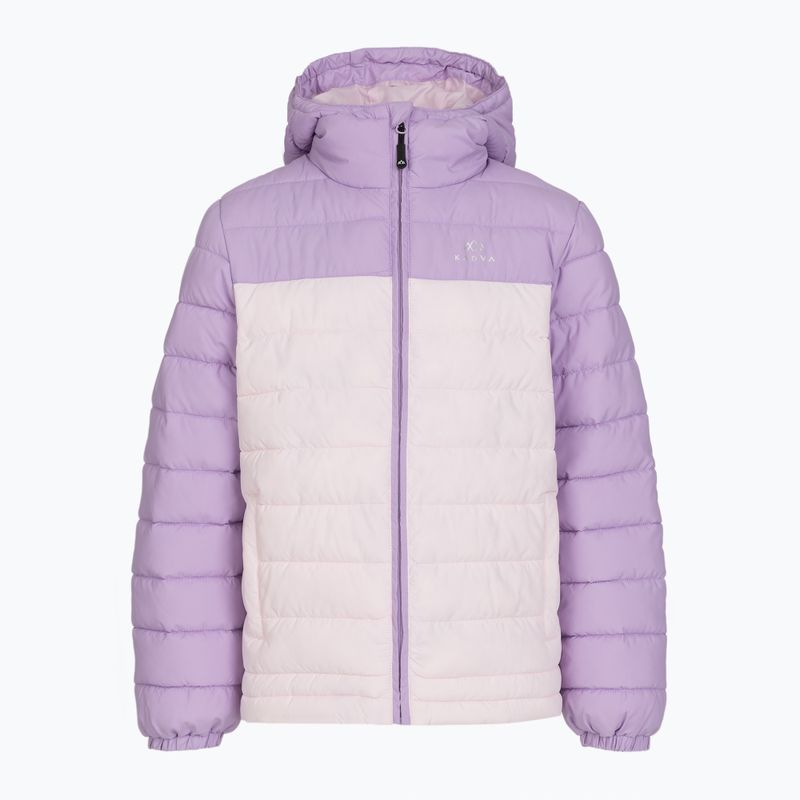 Kinderwattierte Jacke KADVA Snoway JRG lila 8