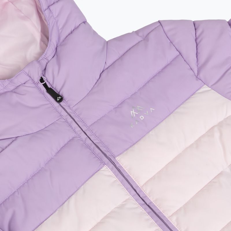 Kinderwattierte Jacke KADVA Snoway JRG lila 10