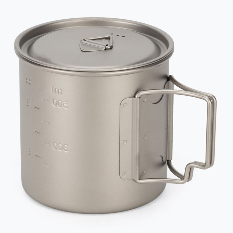 Campingbecher KADVA titanium ultralight gray 2