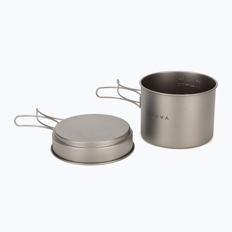 Feldgeschirr KADVA titanium ultralight gray 3