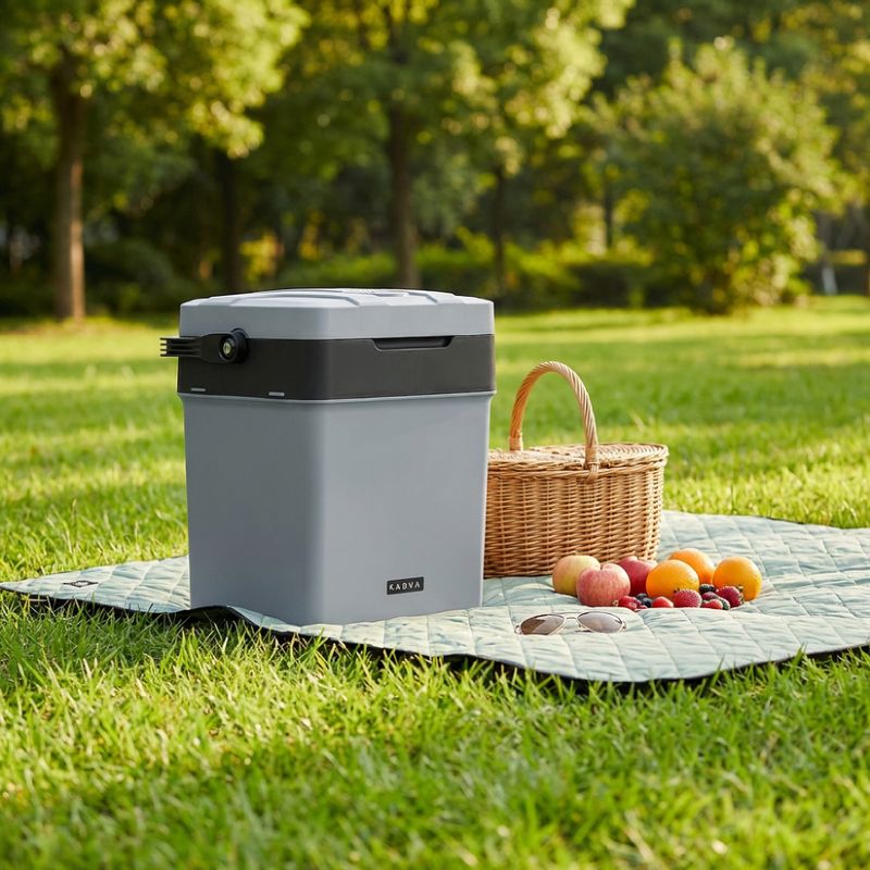 Kühlbox KADVA AC/DC Grau 4