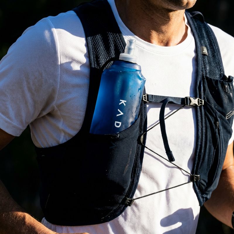 Weicher Trinkbeutel KADVA softflask Flowbie 500 ml blau 4