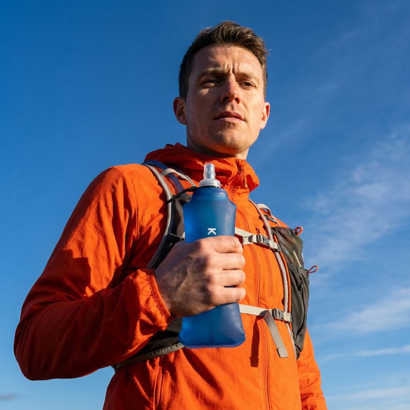 Weiche Trinkflasche KADVA softflask Flowbie 500 ml blue 5