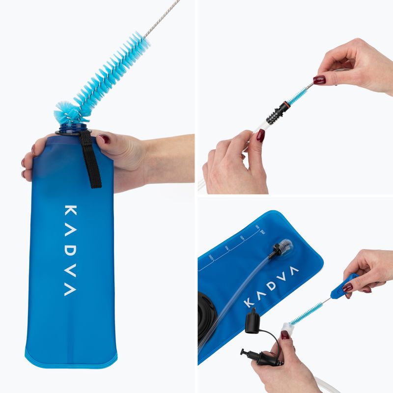 Reinigungsset für Softflasks und Trinkblasen KADVA Flowbie blau 9