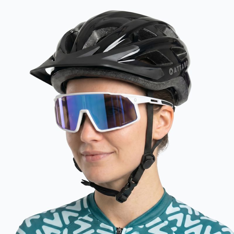 Sonnenbrille für Radfahrer ATTABO Stilb photochromic white 2