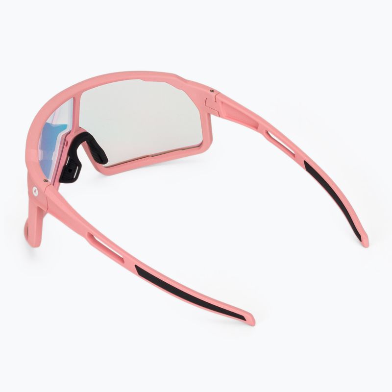 Sonnenbrille für Radfahrer ATTABO Stilb photochromic pink 5