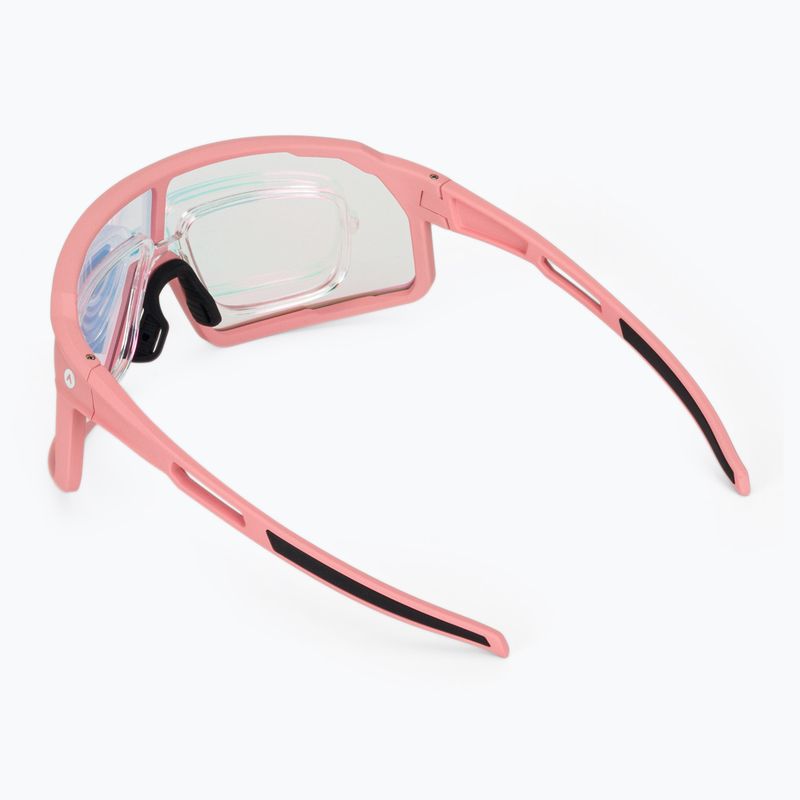 Sonnenbrille für Radfahrer ATTABO Stilb photochromic pink 11