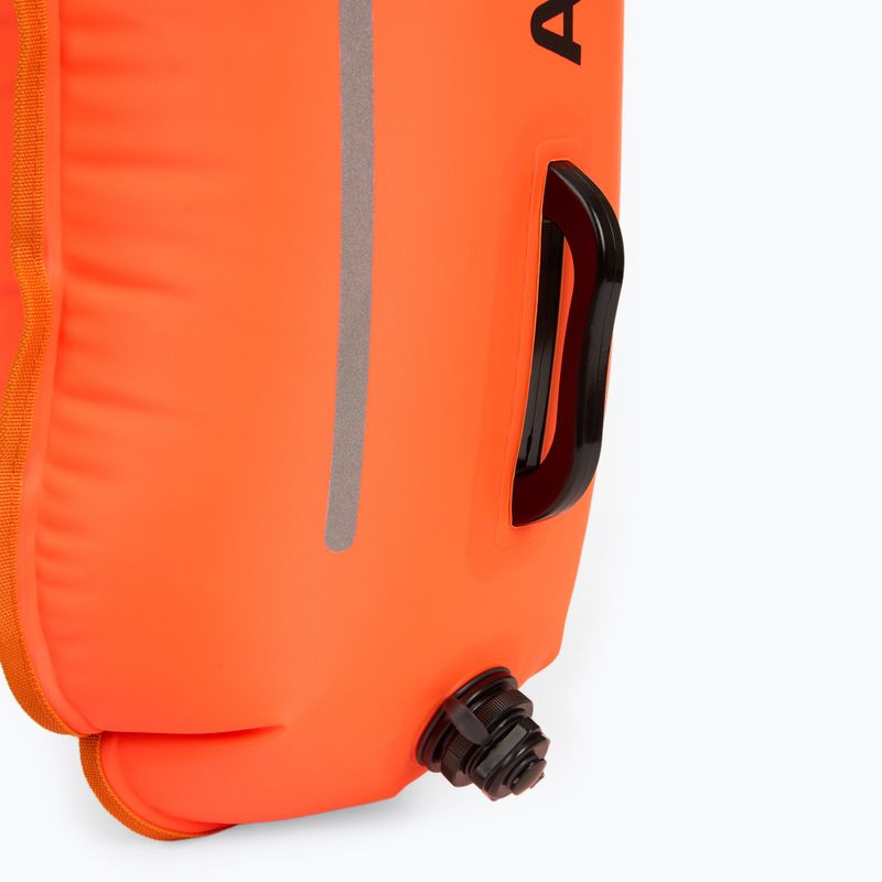 Sicherheitsboje zum Schwimmen mit Tasche AQUASTIC double-chamber orange 6