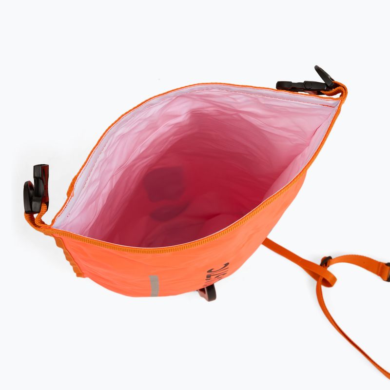 Sicherheitsboje zum Schwimmen mit Tasche AQUASTIC double-chamber orange 9