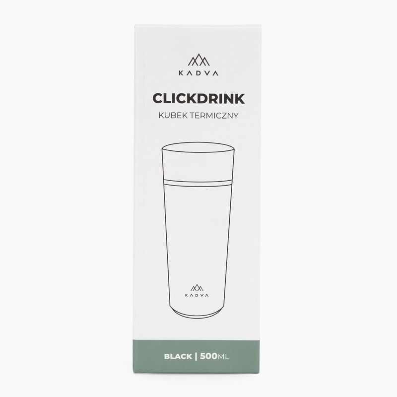Thermobecher Kadva 360 ClickDrink Black 8