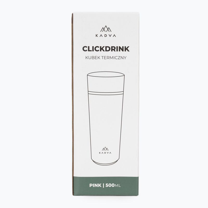 Thermobecher Kadva 360 ClickDrink Pink 8