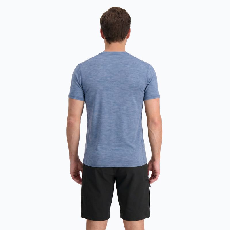 Herren Funktionsshirt WOOLCANO Merino 100% TEE0546 blau 3