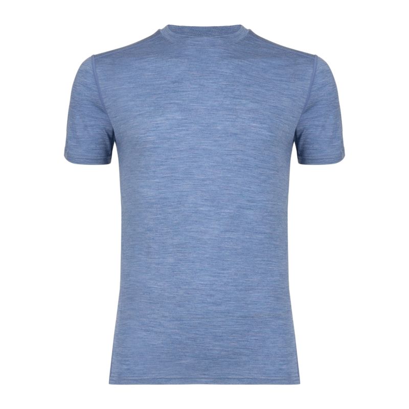 Herren Funktionsshirt WOOLCANO Merino 100% TEE0546 blue 4