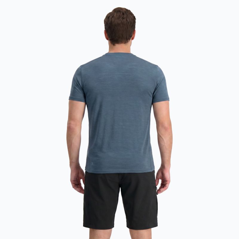 Herren Funktionsshirt WOOLCANO Merino 100% TEE0546 grau 3