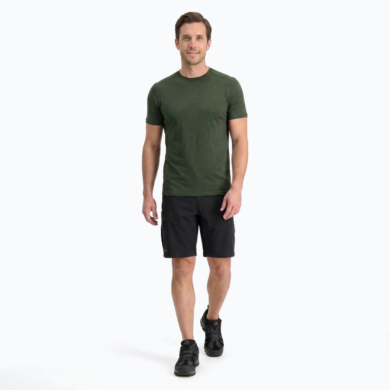 Herren Funktionsshirt WOOLCANO Merino 100% TEE0546 grün 2