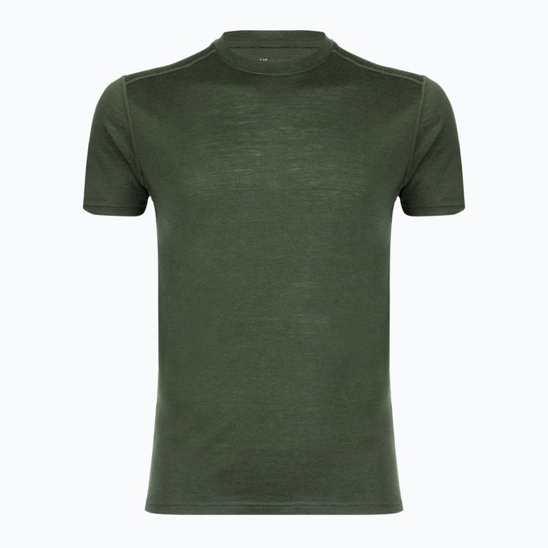 Herren Funktionsshirt WOOLCANO Merino 100% TEE0546 grün 5
