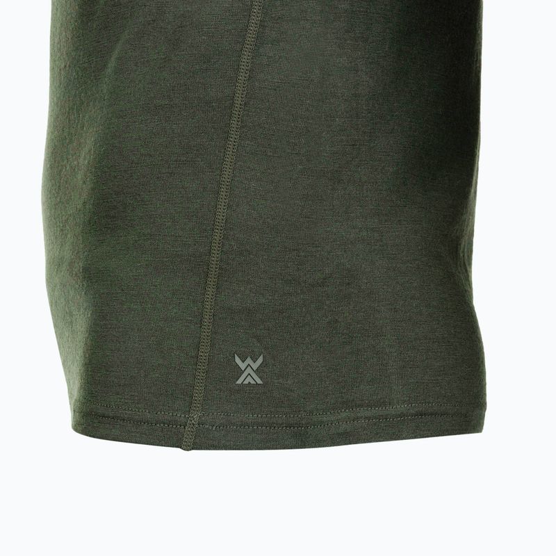 Herren Funktionsshirt WOOLCANO Merino 100% TEE0546 grün 7