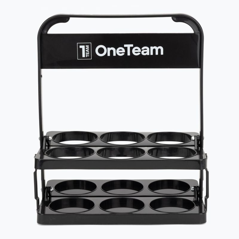 Set OneTeam Water Bottle Carries + Bidon Sportano Black 3