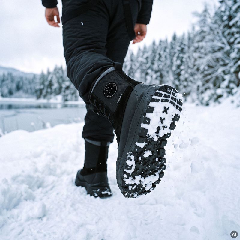Herren-Winterstiefel KADVA Fitzroy Mid WP schwarz 12