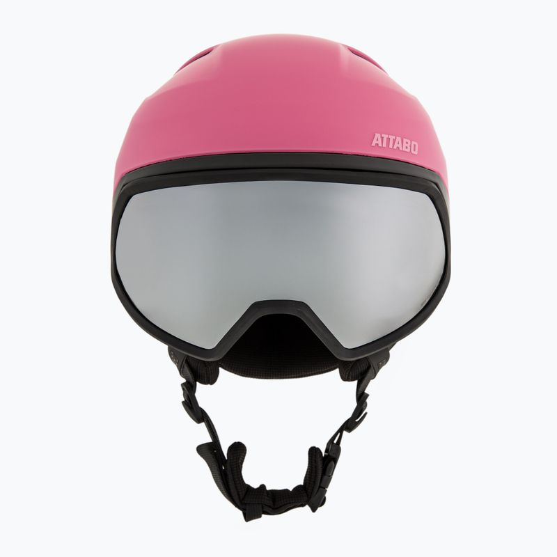 Kinder-Skihelm ATTABO Avens 3.0 Jr Visor ERT Pink 2