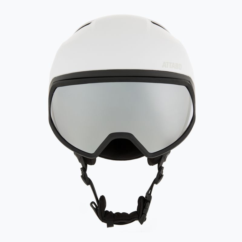 Skihelm ATTABO Avens 3.0 Visor ERT Biały 2