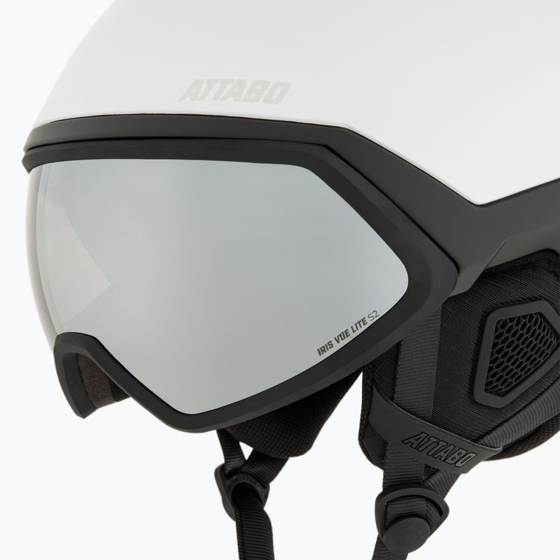 Skihelm ATTABO Avens 3.0 Visor ERT Biały 14
