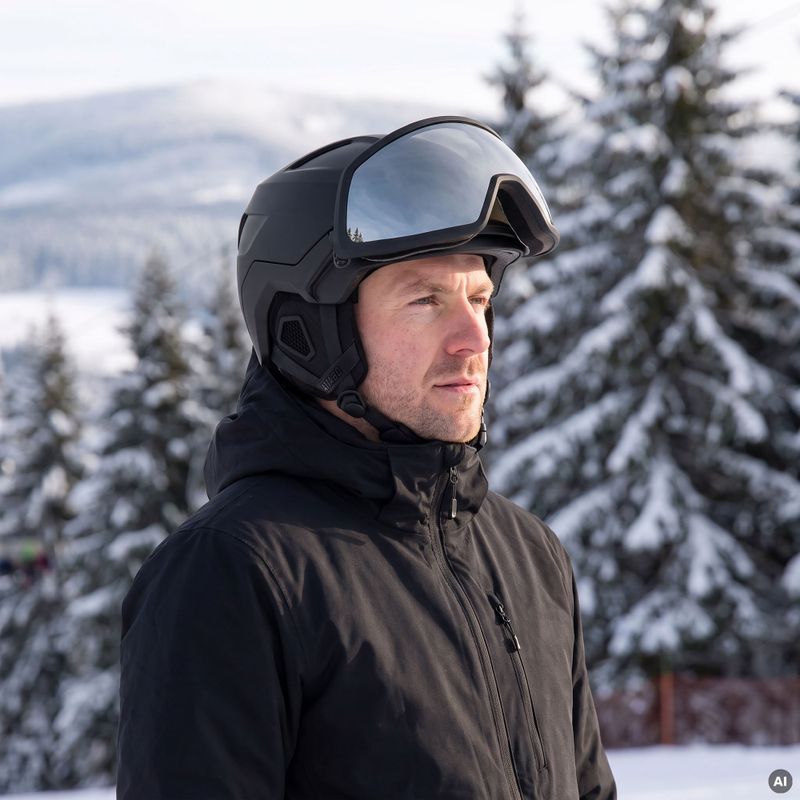 Skihelm ATTABO Avens 3.0 Visor ERT Czarny 7