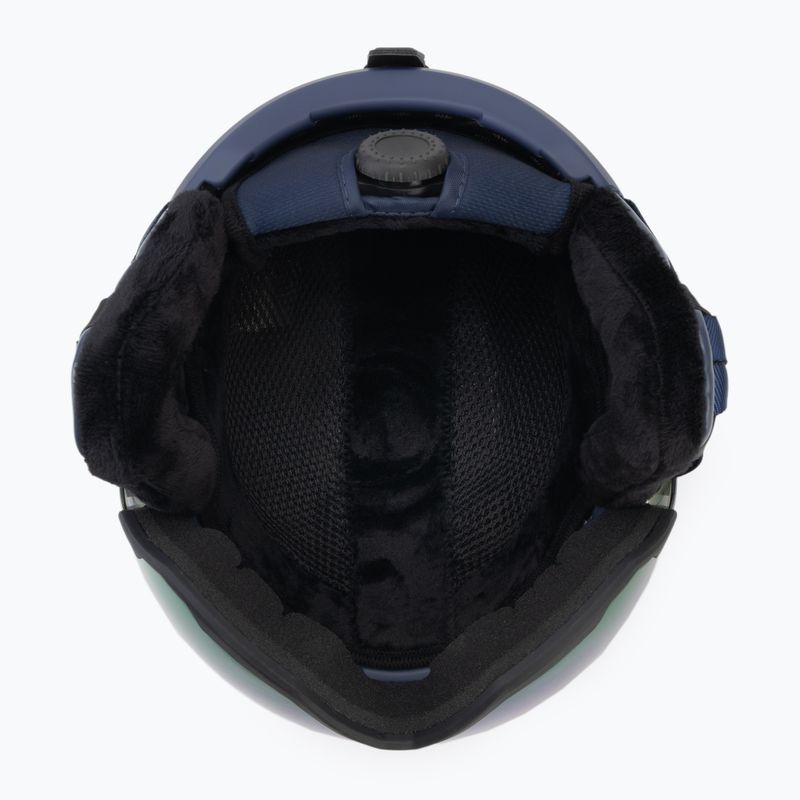Kinder-Skihelm ATTABO Avens 2.0 Jr Visor dark blue 5