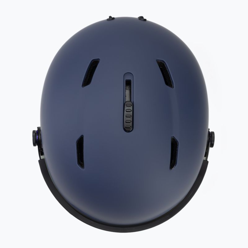 Kinder-Skihelm ATTABO Avens 2.0 Jr Visor dark blue 6