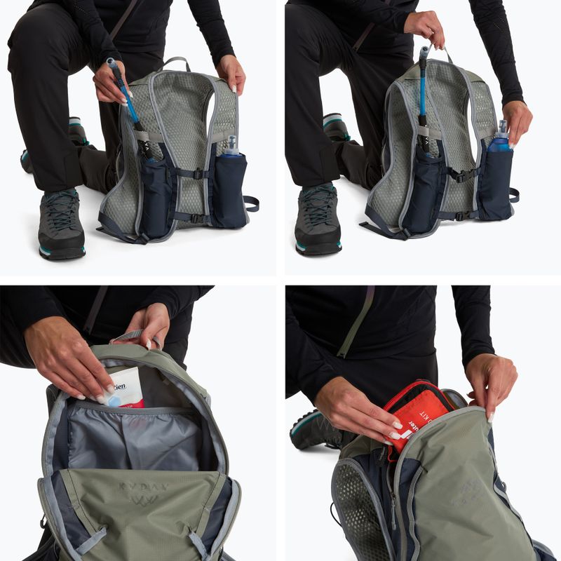 Tourenrucksack KADVA Zivo 10 l grau 11