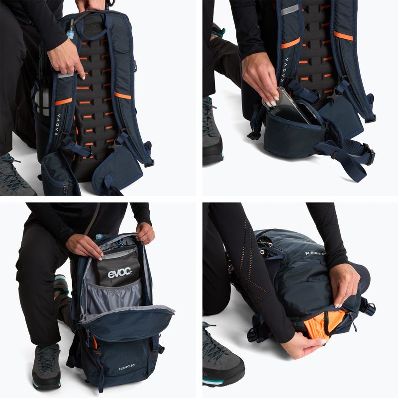Tourenrucksack KADVA Fleiro 30 l marineblau 12