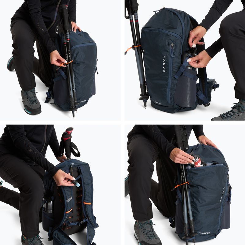 Touristenrucksack KADVA Fleiro 30 l marineblau 13