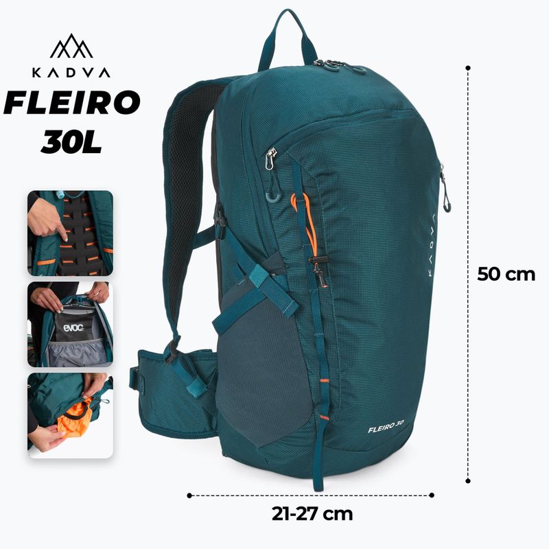 Touristenrucksack KADVA Fleiro 30 l Dunkelmarine 2