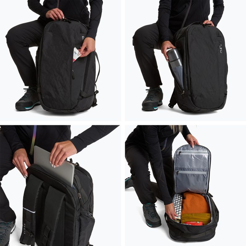 Tourenrucksack KADVA Glejt 30 l schwarz 12