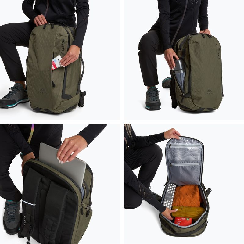 Tourenrucksack KADVA Glejt 30 l grün 12