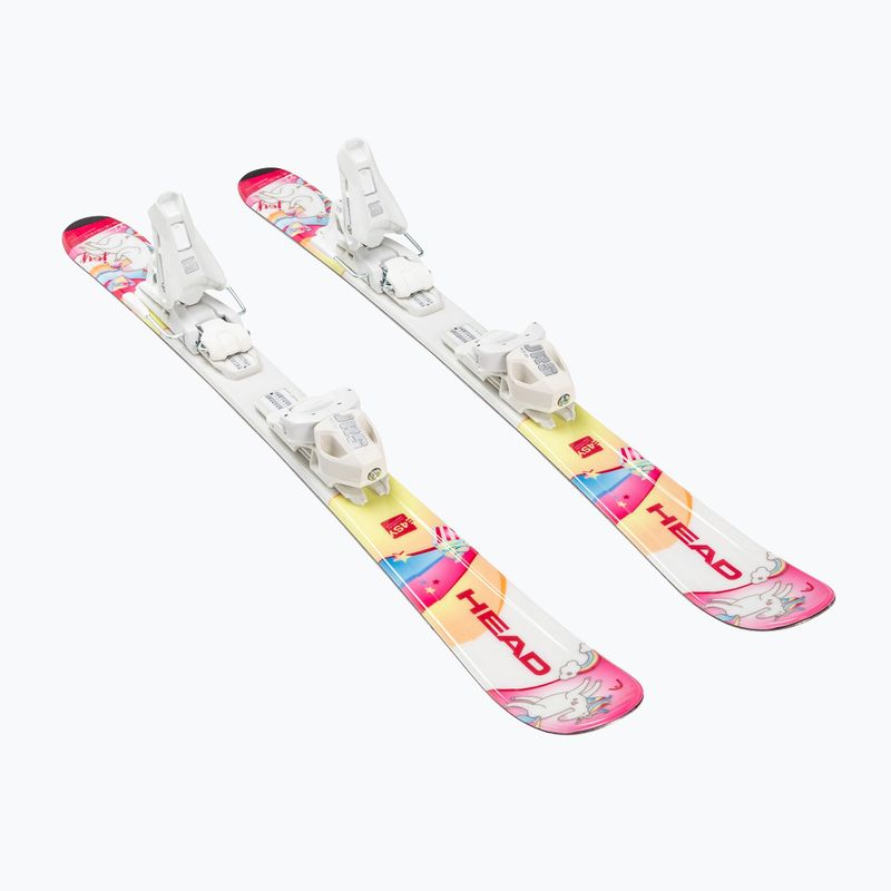 Kinder-Alpinski mit Bindung HEAD Unicorn Easy JRS + Jrs 4.5 GW CA unicorn 2
