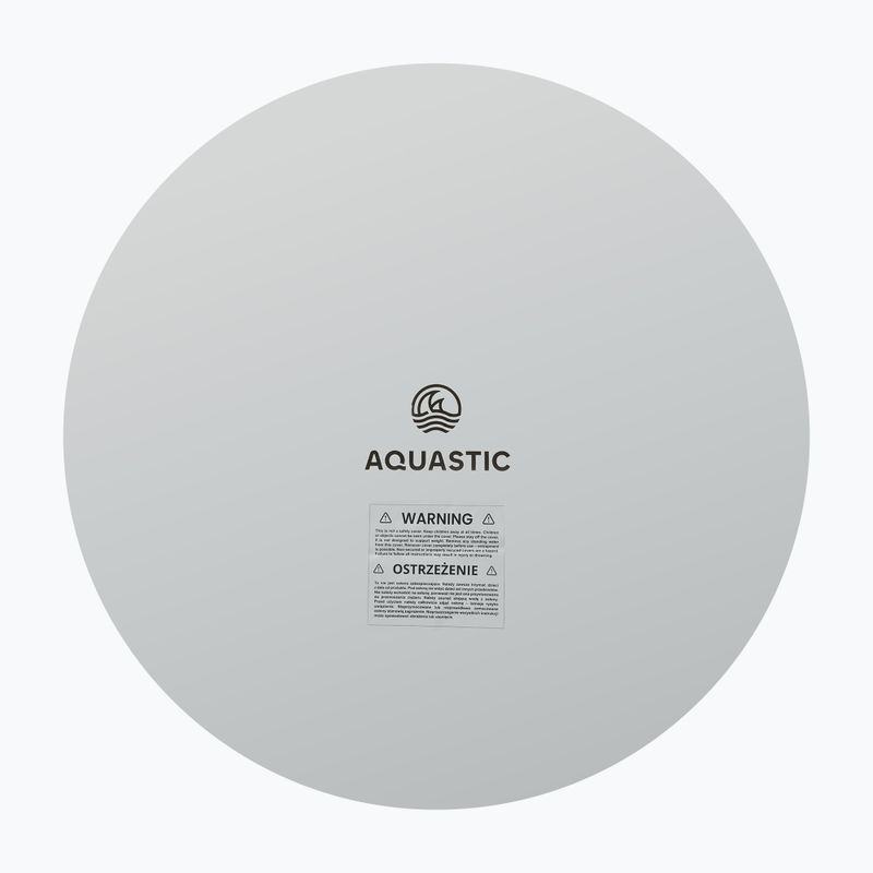Aufblasbares Schwimmbecken AQUASTIC ONSEN Drop Stitch 1200 l 178 cm grau 7