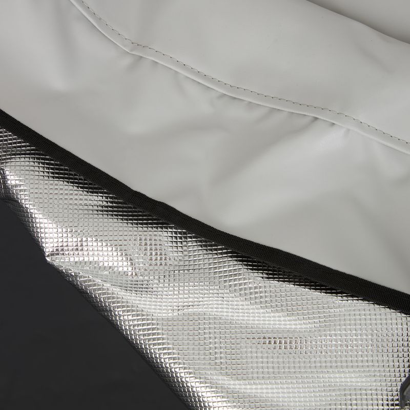 Aufblasbares Schwimmbecken AQUASTIC ONSEN Drop Stitch 1200 l 178 cm grau 12
