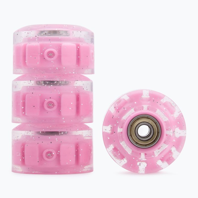 ATTABO Diamond Rollschuh Räder 4 Stück rosa
