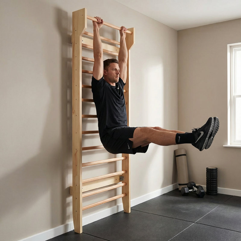 Sprossenwand XTREXO LW100 wooden 3