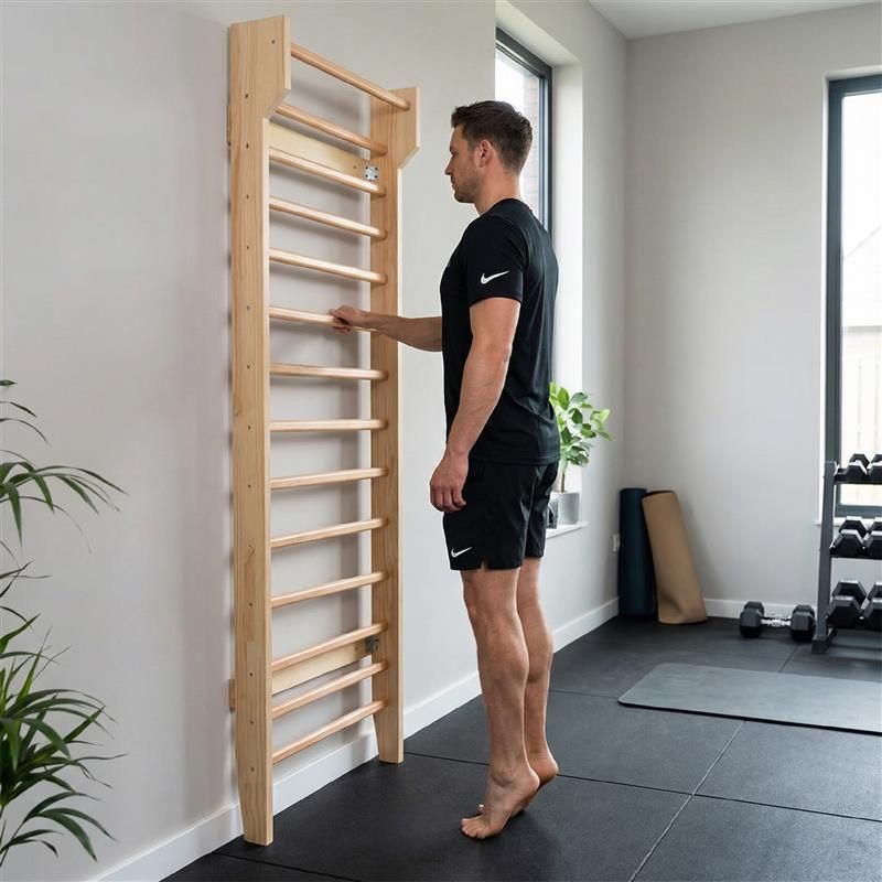 Sprossenwand XTREXO LW100 wooden 4