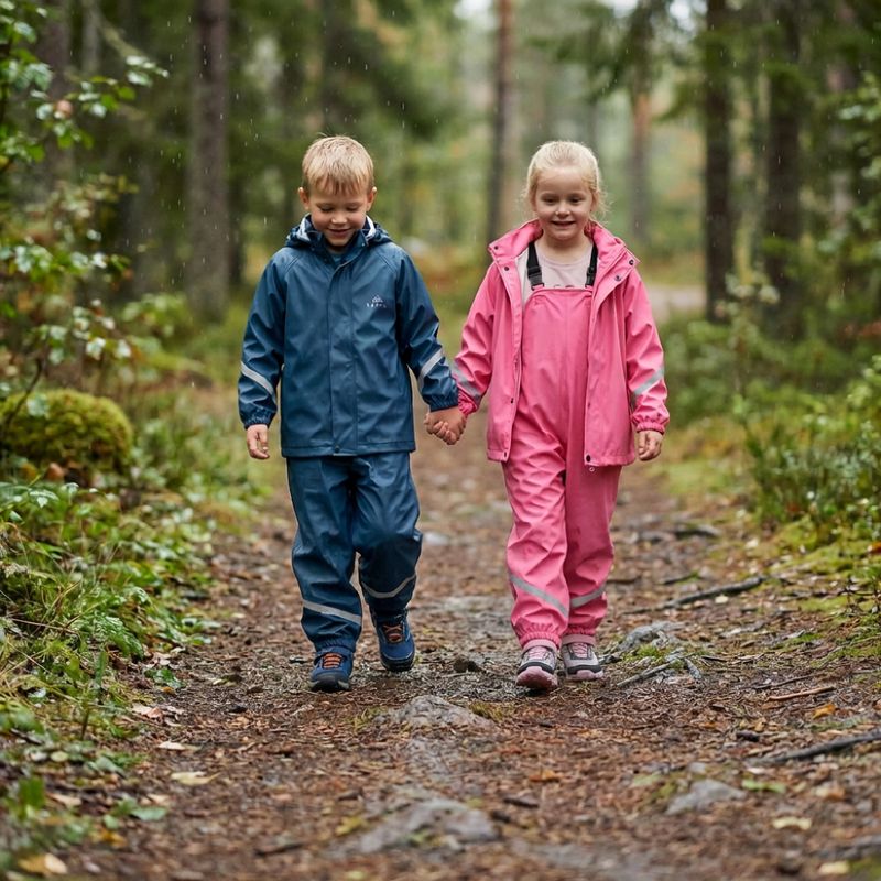 Kinder-Regenanzug KADVA AquaLock JR Navy 17