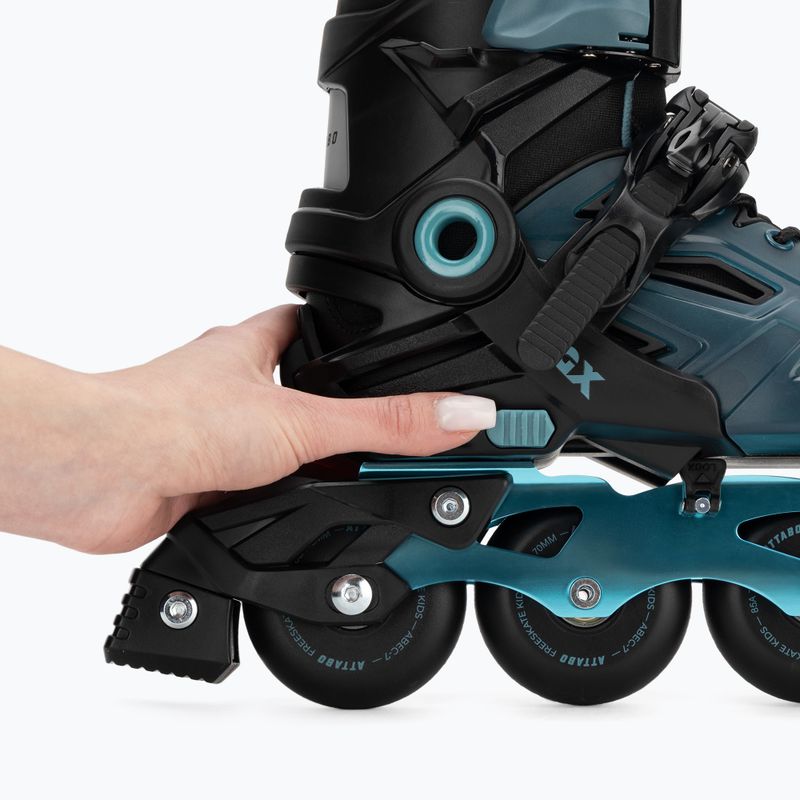 Verstellbare Kinder-Inlineskates ATTABO JGX blue 17