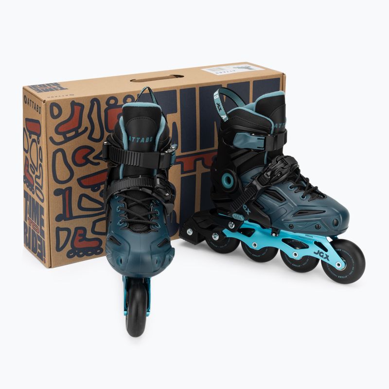 Verstellbare Kinder-Inlineskates ATTABO JGX blue 19