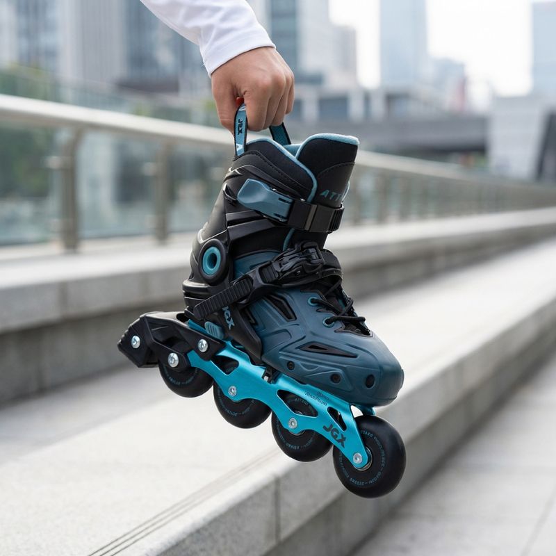 Verstellbare Kinder-Inlineskates ATTABO JGX blue 3