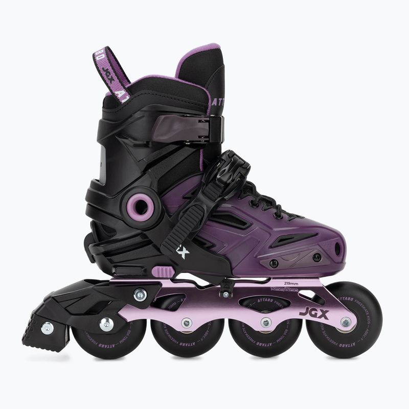 Verstellbare Kinder-Inlineskates ATTABO JGX purple 2