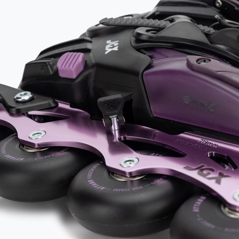 Verstellbare Kinder-Inlineskates ATTABO JGX purple 16
