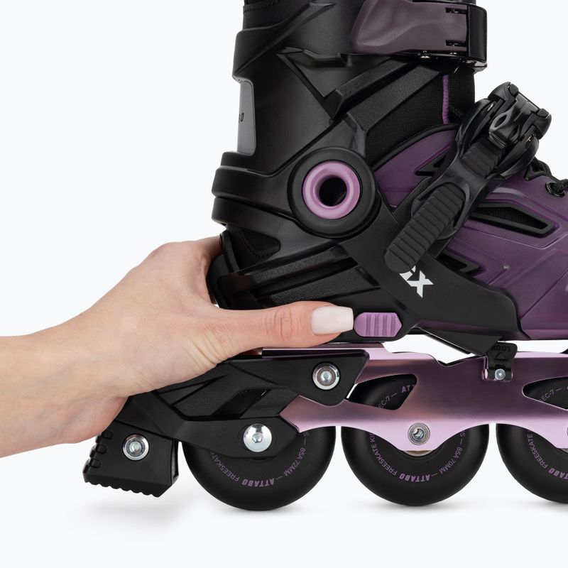 Verstellbare Kinder-Inlineskates ATTABO JGX purple 17