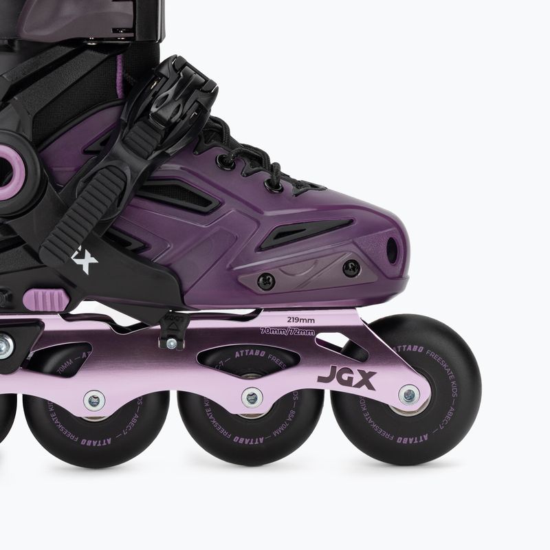 Verstellbare Kinder-Inlineskates ATTABO JGX purple 18