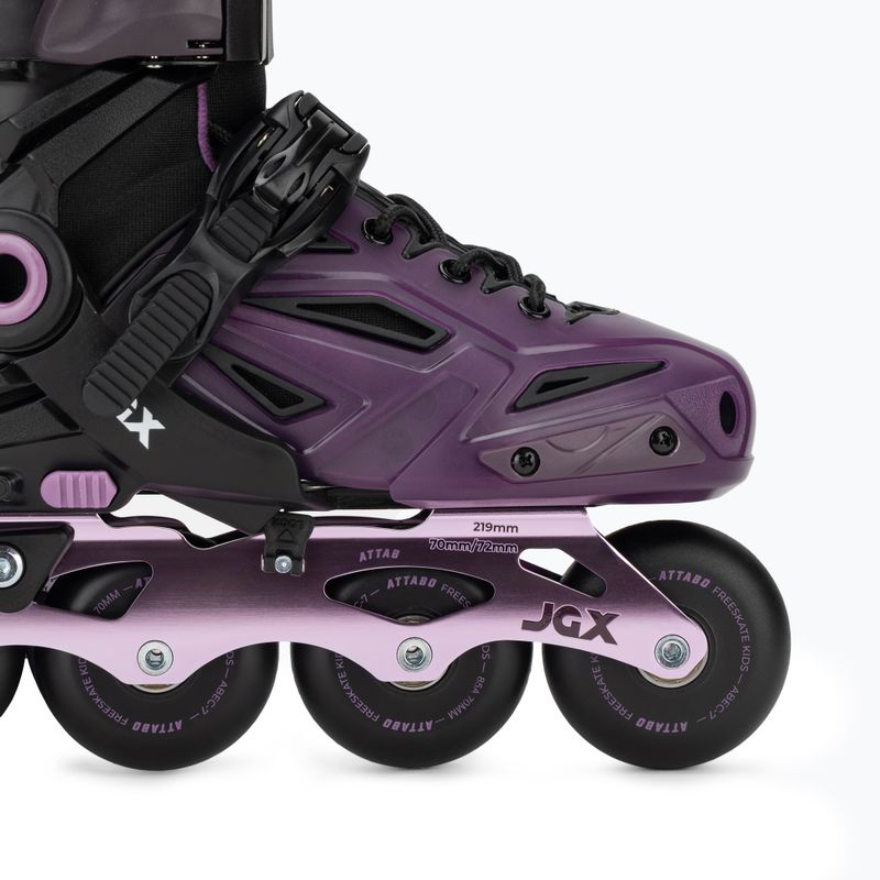 Verstellbare Kinder-Inlineskates ATTABO JGX purple 19